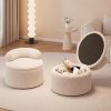 K&B Home Modern Storage Stool Box Backrest Chair Multifunctional Storage Stool for Sale