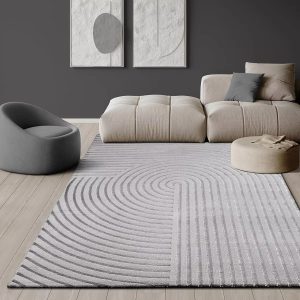 The Carpet Knight Luxurious Living Room Rug with Soft Touch Short Pile